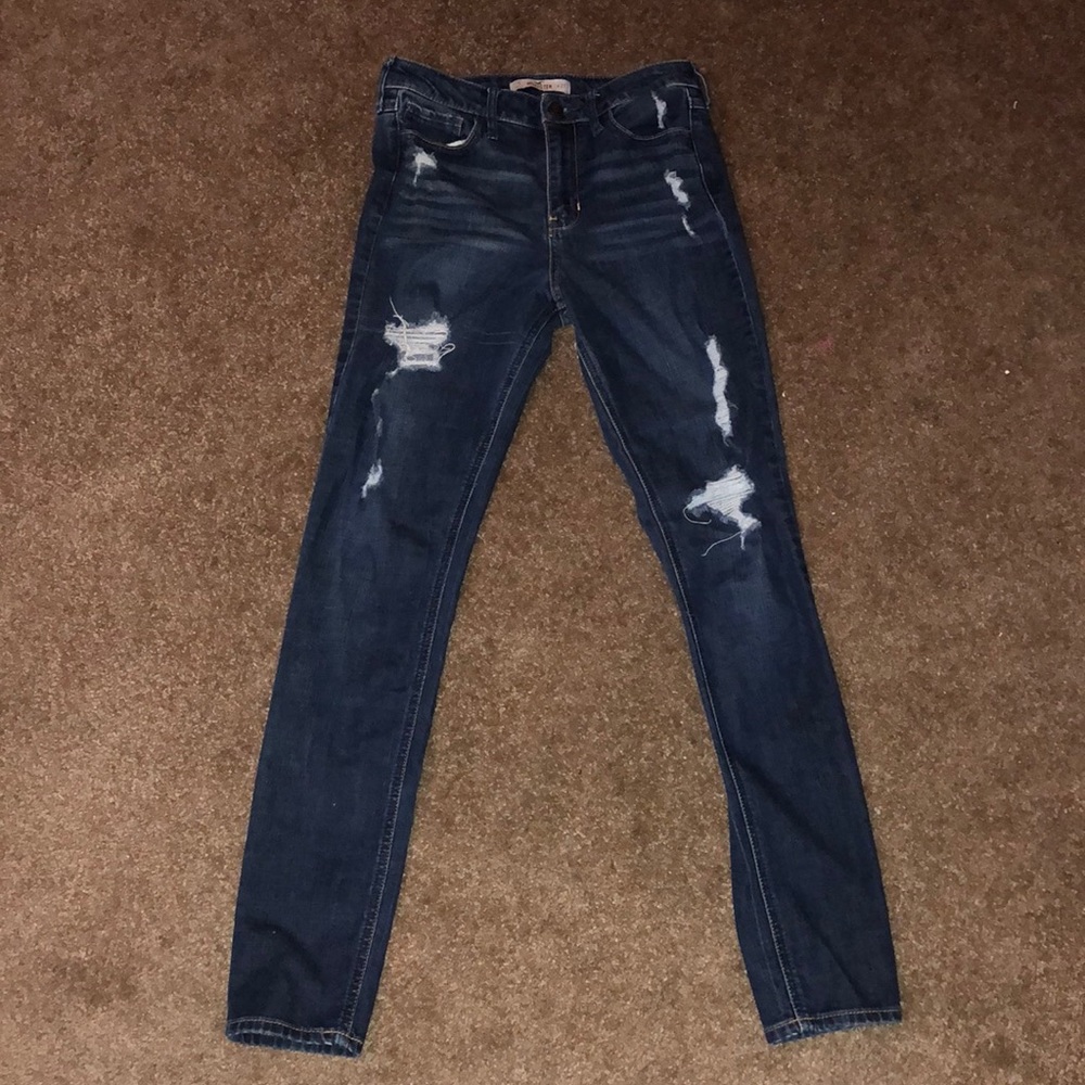 Hollister ripped jeans